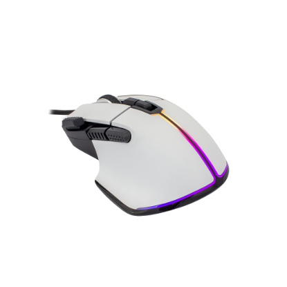 Miš WHITE SHARK Marrok GM-9006, 12000dpi, optički, žičani, bijeli