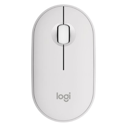 Miš LOGITECH M350s Pebble 2, optički, BT, bijeli