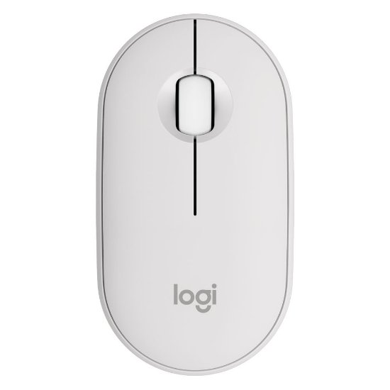 Miš LOGITECH M350s Pebble 2, optički, BT, bijeli