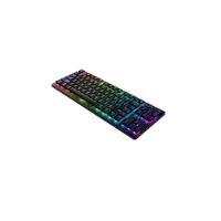 Tipkovnica RAZER Deathstalker V2 Pro Tenkeyless, bežična, mehanička, Red Linear Switch, RGB, crna