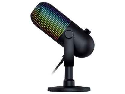 Mikrofon RAZER Seiren V3 Chroma, RGB, stolni, crni