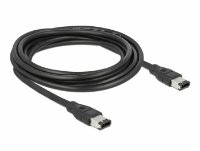 Kabel DELOCK, FireWire 6-pin (M) na 6-pin (M), 3m