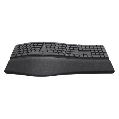 Tipkovnica TRUST Keyra Ergonomic, bežična, crna