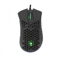 Miš WHITE SHARK Shuriken Premium Line, RGB, optički, 19000dpi, USB, crni