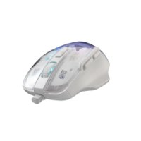 Miš BARACUDA Anglerfish, RGB, optički, 7200dpi, bijeli