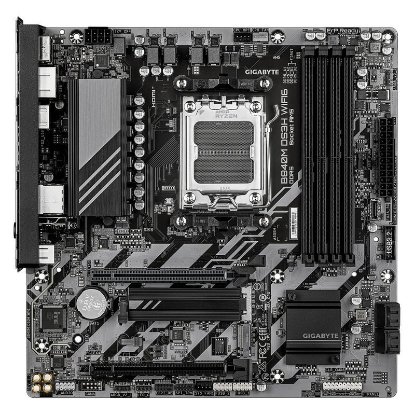 Matična ploča GIGABYTE B840M DS3H WIFI6, AMD B840M, DDR5, WiFi, mATX, s. AM5