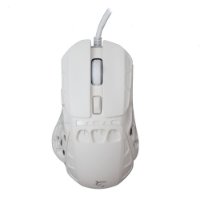 Miš WHITE SHARK Ector, RGB, optički, 12400dpi, bijeli