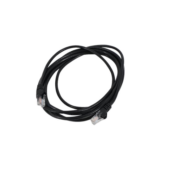 Kabel OCTIO, patch CAT5e, U/UTP, crni, 3m