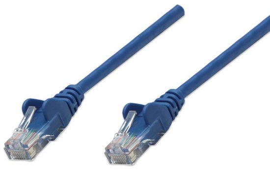Kabel OCTIO, patch CAT6, U/UTP, plavi, 5m