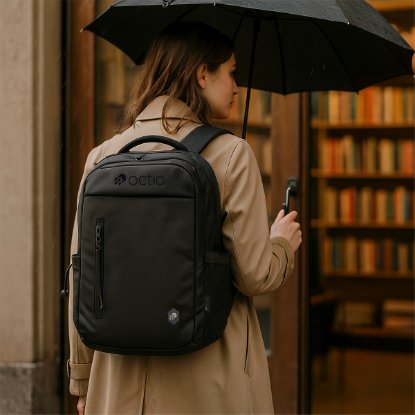 Ruksak za laptop OCTIO Urban, 15.6", crni