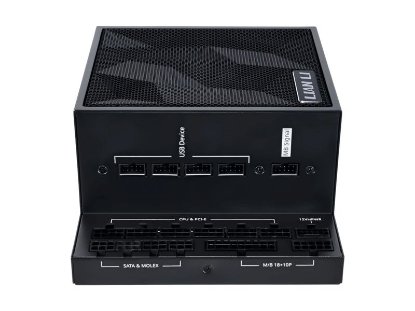 Napajanje 850W, LIAN LI Edge, 80+ Platinum, modularno, crno
