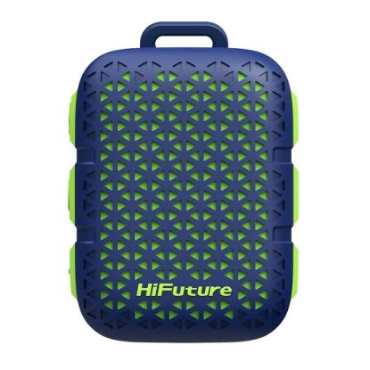Slika Zvočnik HIFUTURE Pocket S, bluetooth, vodoodporen, 5W, modro-zelen