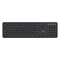 Tipkovnica TRUST Vaiya, bluetooth, US layout, crna