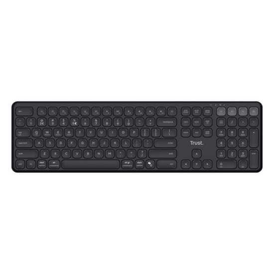 Tipkovnica TRUST Vaiya, bluetooth, US layout, crna