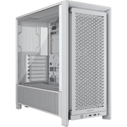Kućište CORSAIR Frame 4000D RS, window, MIDI, ATX, bijelo, bez napajanja