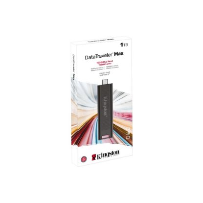 Memorija USB-C FLASH DRIVE, 1TB, KINGSTON DataTraveler Max DTMAX/1TB, crni