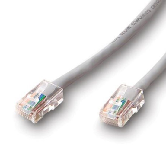 Kabel SBOX, patch CAT6, UTP, 10m, sivi