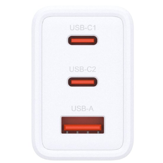Kućni punjač D-LINK DCP-651, 65W, 2xUSB-C, 1xUSB-A, QC, PD, bijeli