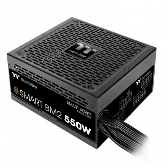 Napajanje 550W, THERMALTAKE BM2, ATX 12V 2.4, 140mm vent, aktivni PFC, 80+ Bronze