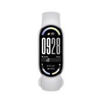 Narukvica XIAOMI Smart Band 10, mjerenje aktivnosti, senzor pokreta, vodootporna, srebrna