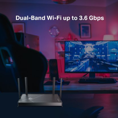 Router TP-LINK Archer BE230 Dual-Band Wi-Fi 7, BE3600, 1xWAN, 4xLAN