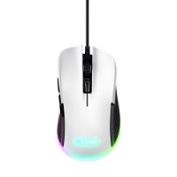 Miš TRUST GXT 922W Ybar Eco, RGB, optički, 7200dpi, bijeli