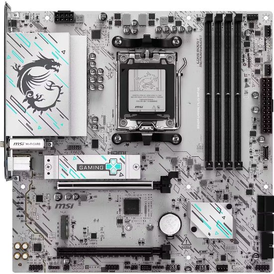 Matična ploča MSI B840M GAMING PLUS WIFI6E, AMD B840, DDR5, WiFi, mATX, s. AM5