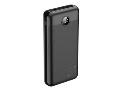 Mobilni USB punjač VEGER L30, 30000 mAh, crni