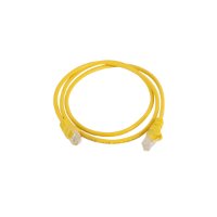 Kabel OCTIO, patch CAT6, U/UTP, žuti, 1m
