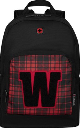 Ruksak za laptop WENGER Crango 16", crno-crveni