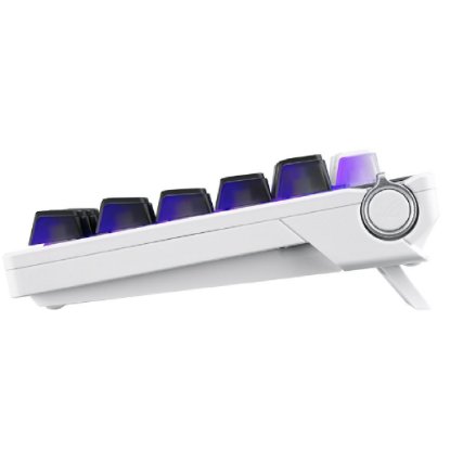 Tipkovnica ASUS ROG Azoth X, RGB, mehanička, ROG NX switch, bežična, US Layout, crno-bijela, USB