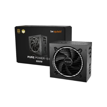 Napajanje 650W, BE QUIET Pure Power 13 M, 120mm vent., 80+ Gold, modularno