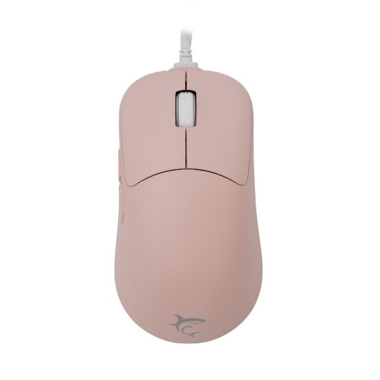 Miš WHITE SHARK Graphene, optički, 12400dpi, rozi