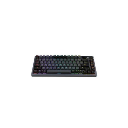 Tipkovnica ASUS ROG Azoth Extreme, RGB, mehanička, ROG NX Snow switch, bežična, US Layout, crna, USB