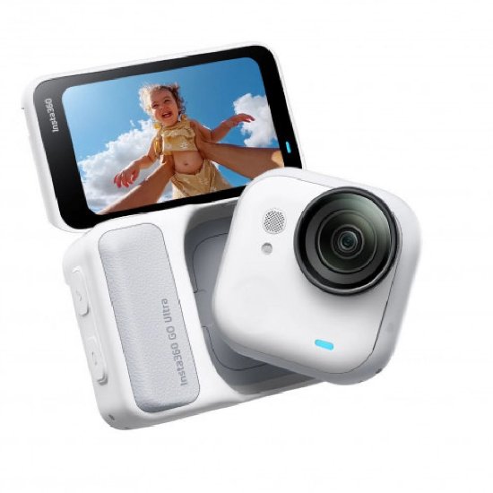 Sportska digitalna kamera INSTA360 GO Ultra, 8K, bijela, Creator Bundle