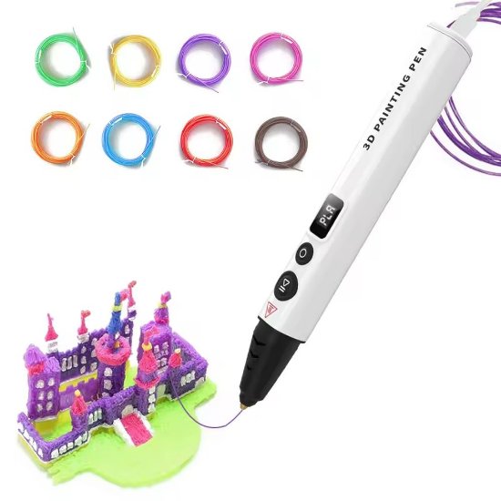 3D olovka NEWLIGHT NLT-P03-H, bijela