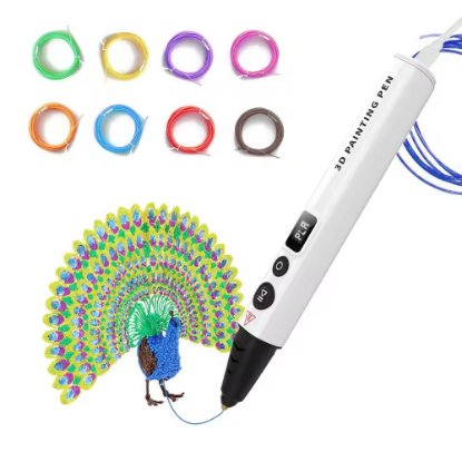 3D olovka NEWLIGHT NLT-P03-H, bijela