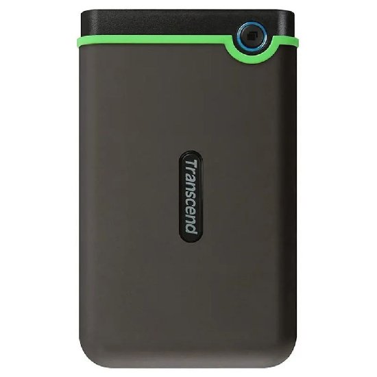 Tvrdi disk vanjski 2TB TRANSCEND StoreJet 25M3S, 2.5", USB 3.1, 5400 okr/min, sivi