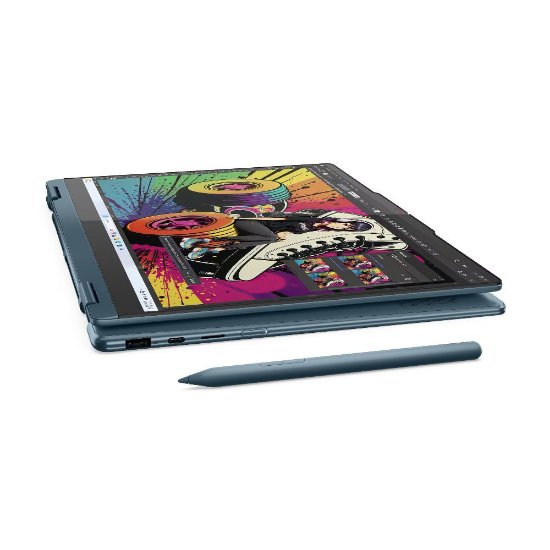 Laptop LENOVO Yoga 7 2-u-1 83JR0020SC / Ryzen AI 7 350, 32GB, 1TB SSD, AMD Radeon Graphics, 14" 2,8K 120Hz OLED Touch, Windows 11, plavi