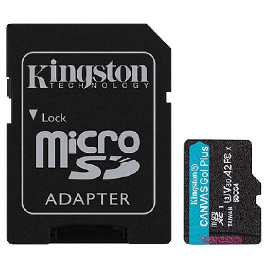 Memorijska kartica KINGSTON Canvas Go Plus Micro SDCG4/512GB, SDXC 512GB, Class 10 UHS-I + adapter