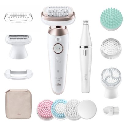 Depilator BRAUN SES9-580 3D, Silk-épil, bijeli
