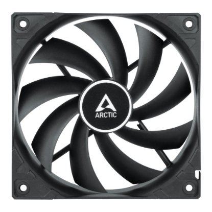 Ventilator ARCTIC F12 Black, 120mm, 1350 okr/min, crni