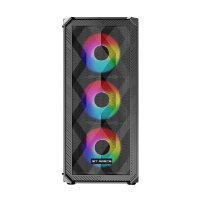 Kućište BIT FORCE PALADIN ARGB-4, MIDI, ATX, ARGB, crno, window, bez napajanja