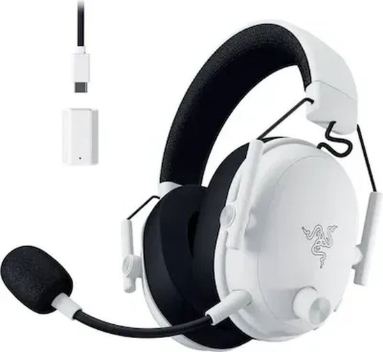 Slušalice RAZER BlackShark V3, bežične, bijele