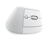 Miš LOGITECH Lift za Mac, ergonomski, bežični, bijeli