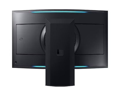 Gaming monitor 55" SAMSUNG Odyssey Ark LS55CG970NUXDU, 4K UHD, VA, 165Hz, 1ms, 600cd/m2, FreeSync, pivot, zakrivljeni, zvučnici, crni