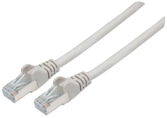 Kabel INTELLINET, patch CAT6, SFTP, sivi, 0.5m