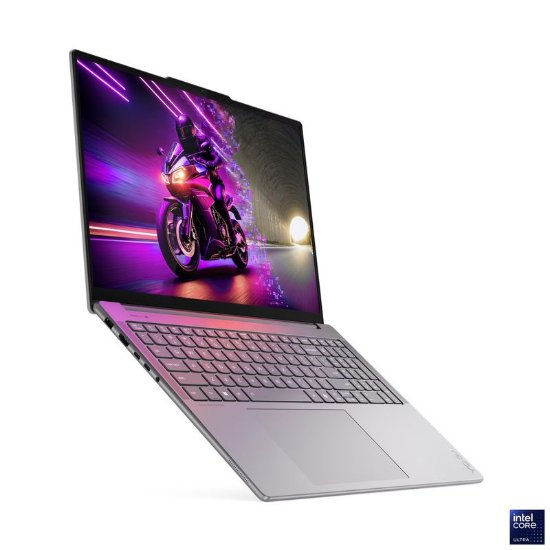 Laptop LENOVO Yoga Pro 9 83L0001HSC / Core Ultra 9 285H, 64GB, 2TB SSD, nVidia GeForce RTX 5070, 16" 3,2K 120Hz OLED Touch, Windows 11 Pro, sivi