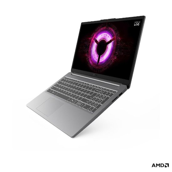 Laptop LENOVO LOQ 83S000A7SC / Ryzen 5 150, 16GB, 1TB SSD, nVidia GeForce RTX 3050 6GB, 15.6" FHD 144Hz IPS, bez OS, sivi