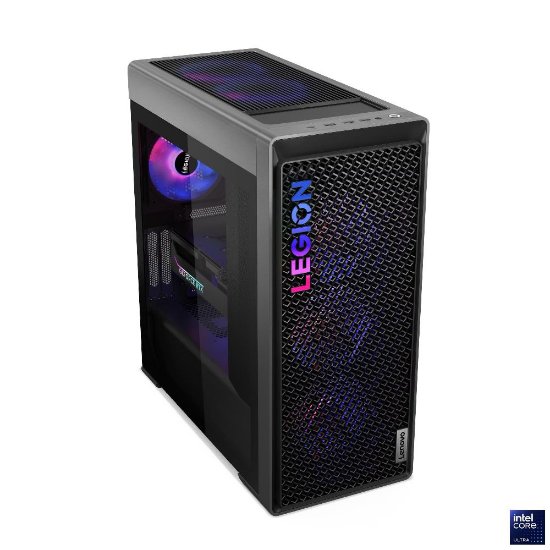 Računalo LENOVO Legion T7 90Y6003ERM / Core Ultra 9 285K, 128GB, 2TB SSD, nVidia GeForce RTX 5080, WiFi, bez OS, crno